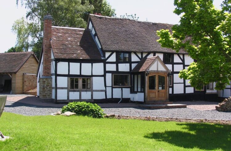 Timber-framed cottage