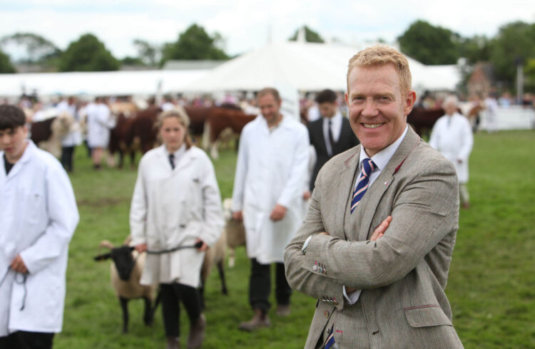 Adam Henson at the Royal Three Counties Show