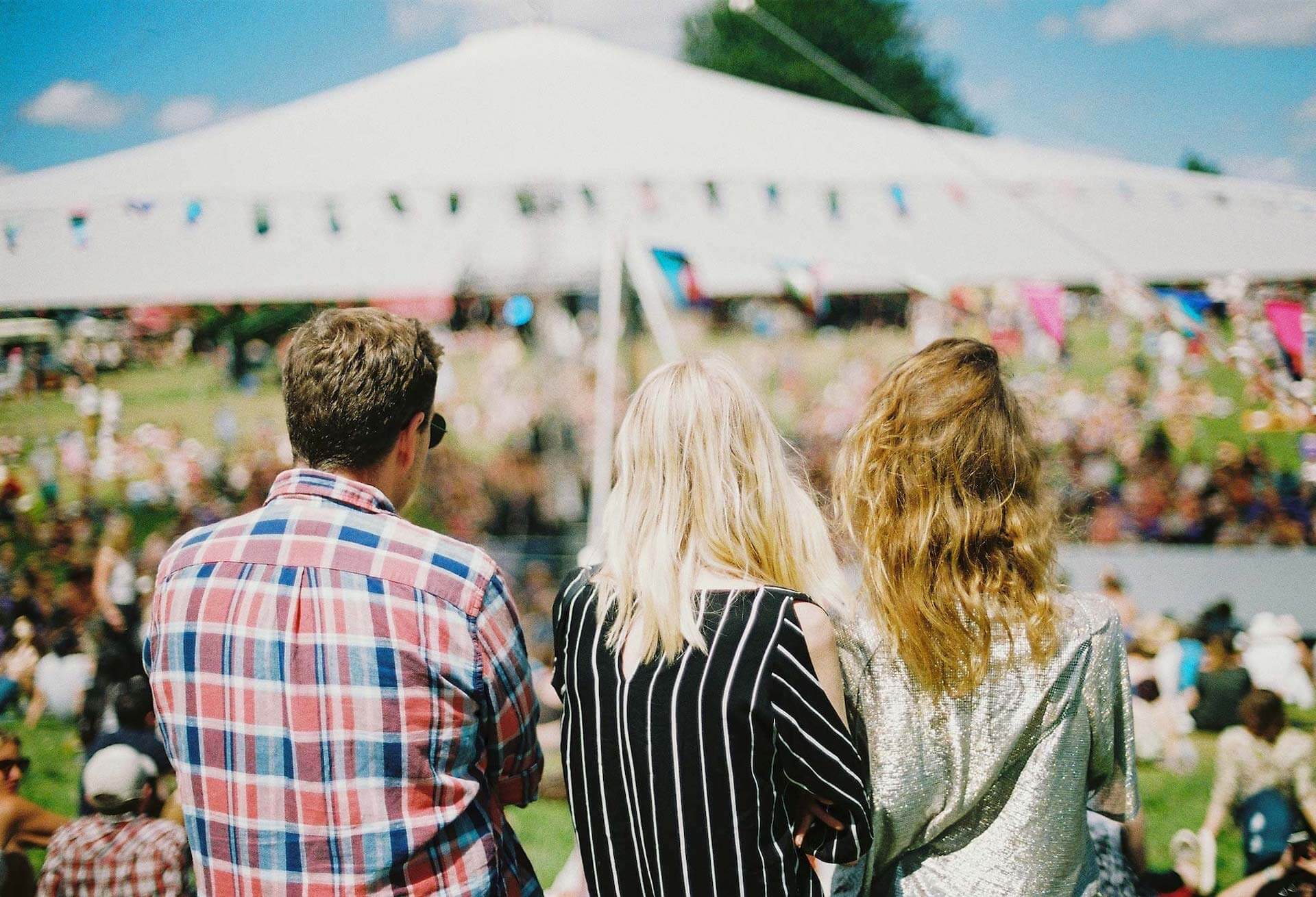 People at an event